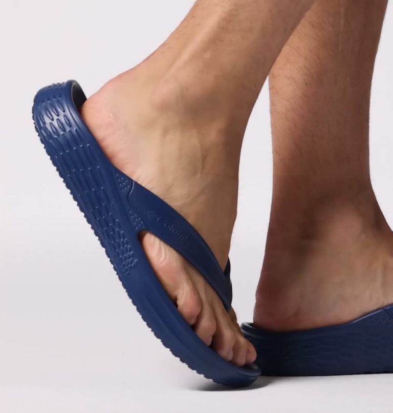 Men's Ramble Flip Flop, Color: Carbon, Carbon