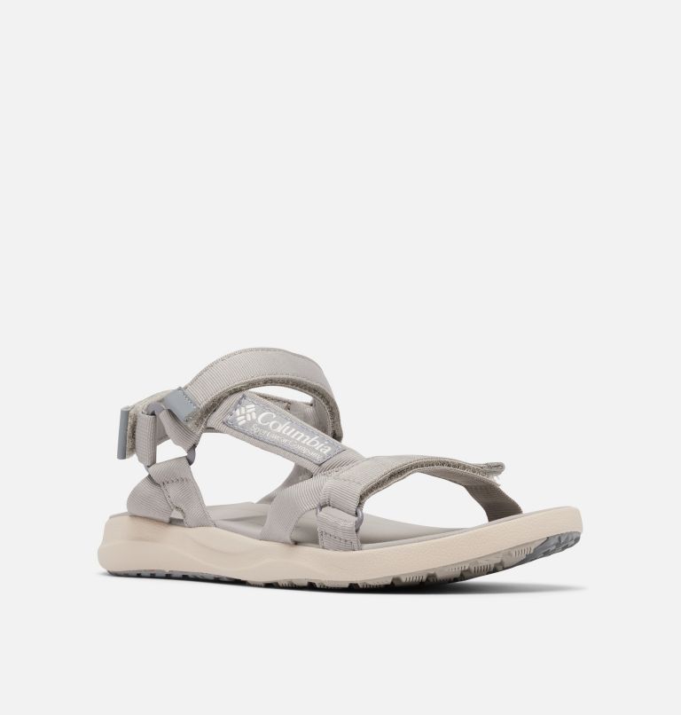 Women's Globetrot Sandal, Color: Flint Grey, Sea Salt, image 3