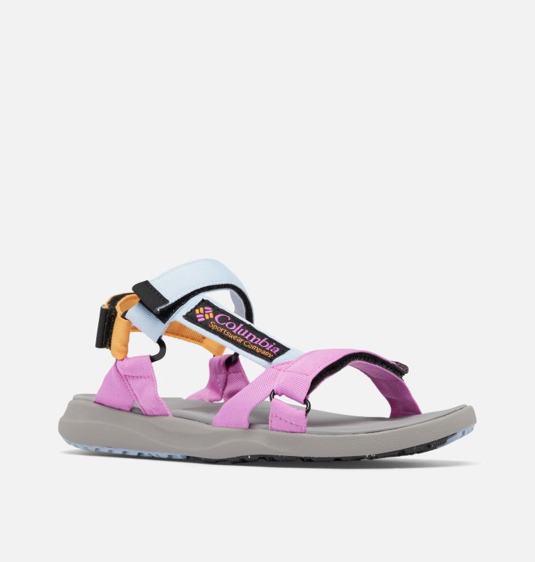Sandale Globetrot pour femme, Color: Whisper, Berry Patch, image 3