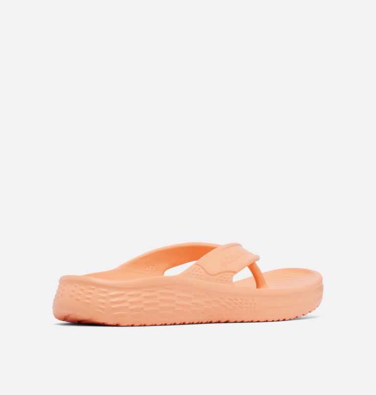 Peach colored hot sale flip flops