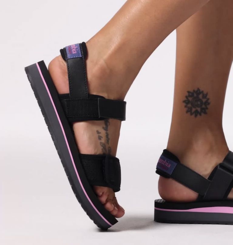 Women's Via Vista Sandal, Color: Black, Cosmos