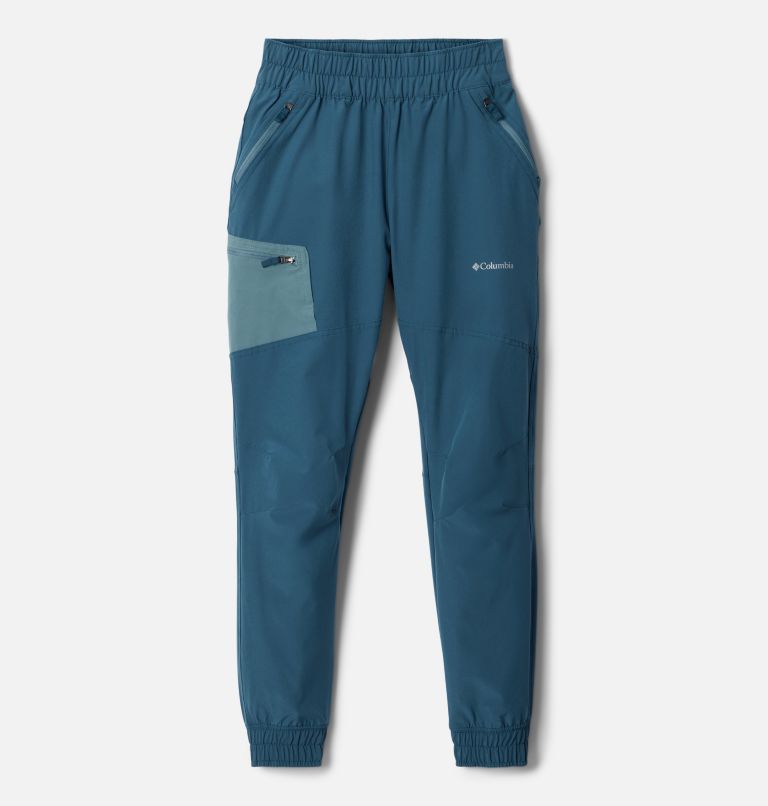 Youth Triple Canyon Hiking Trousers, Color: Night Wave, Metal, image 1