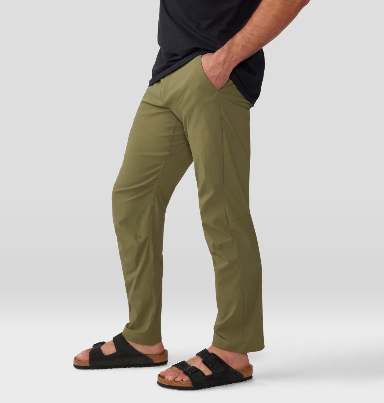 Thumbnail: Men's Traxion Pant, Color: Combat Green, image 3