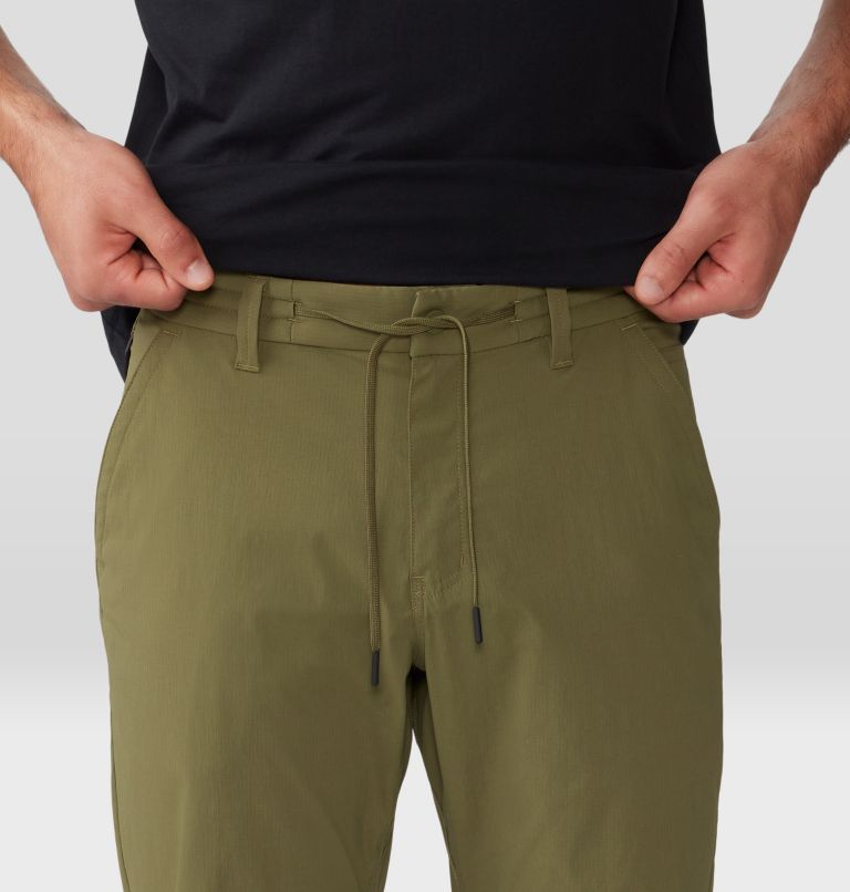 Men's Traxion Pant, Color: Combat Green, image 4