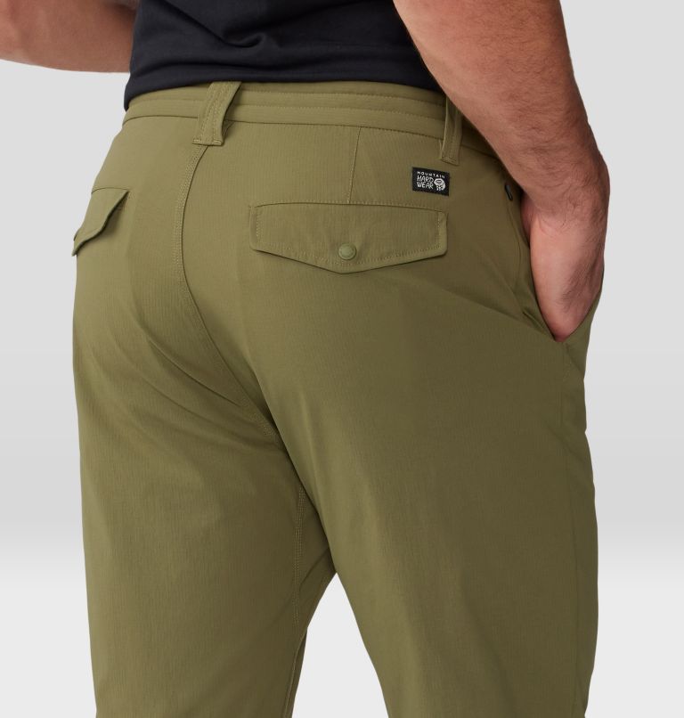 Men's Traxion Pant, Color: Combat Green, image 5