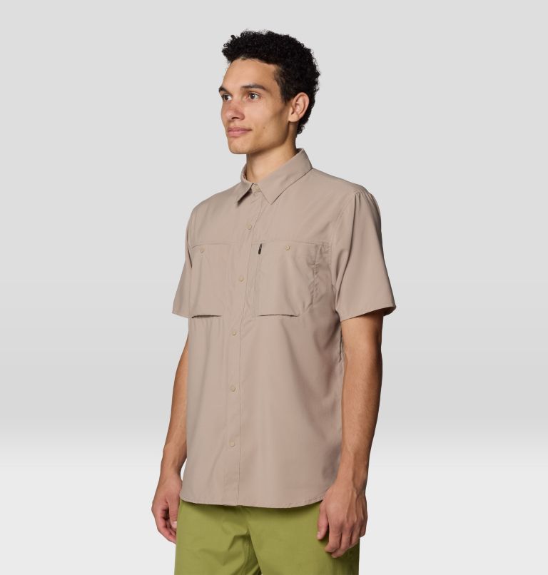 Men's Trail Sender Short Sleeve, Color: Hemp, image 6