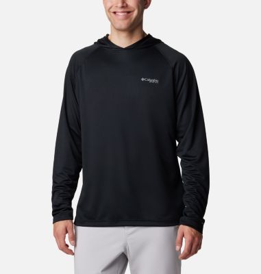 Men's Columbia Home Cap Logo Fishing Shirt Black – Minor League