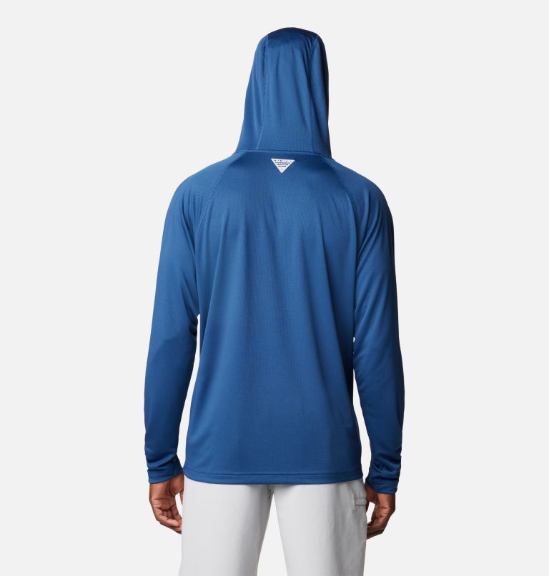 Men's PFG Solar Stream Hoodie, Color: Carbon, image 2