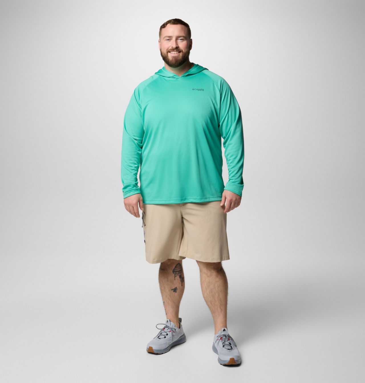 Men's PFG Solar Stream™ Hoodie - Big | 343 | 1X 2