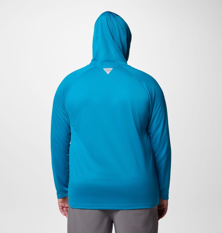 Men's PFG Solar Stream Hoodie - Big, Color: Blue Echo, image 3