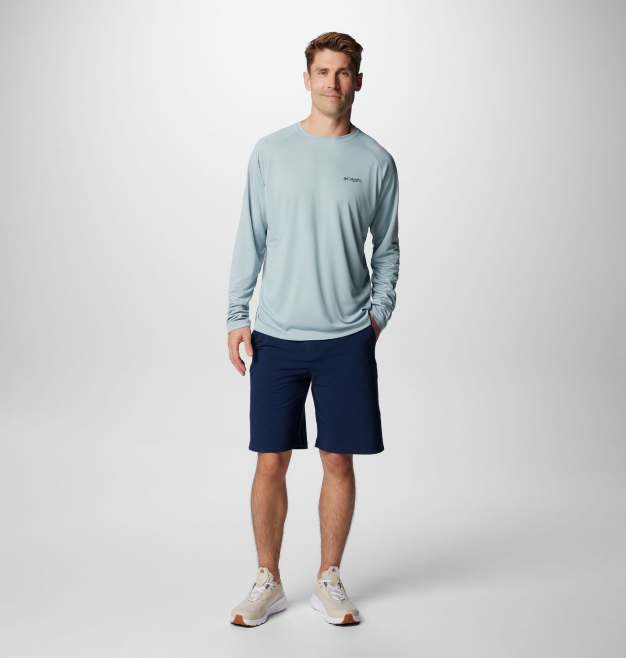 Men's PFG Solar Stream™ Long Sleeve Shirt | 461 | XXL 3