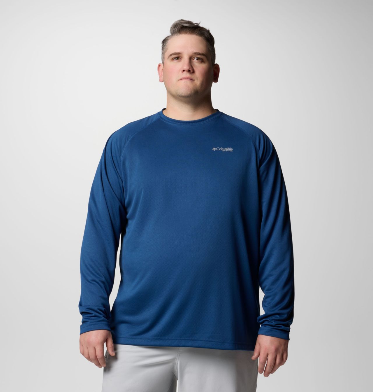 Men's PFG Solar Stream™ Long Sleeve Shirt - Big | 469 | 4X 1