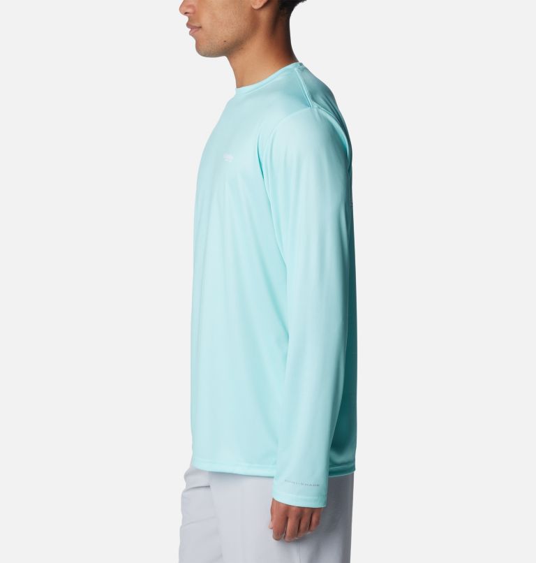 Men's Terminal Tackle PFG Tarpon Rise Long Sleeve T-Shirt, Color: Gulf Stream, Tarpon Rise, image 3