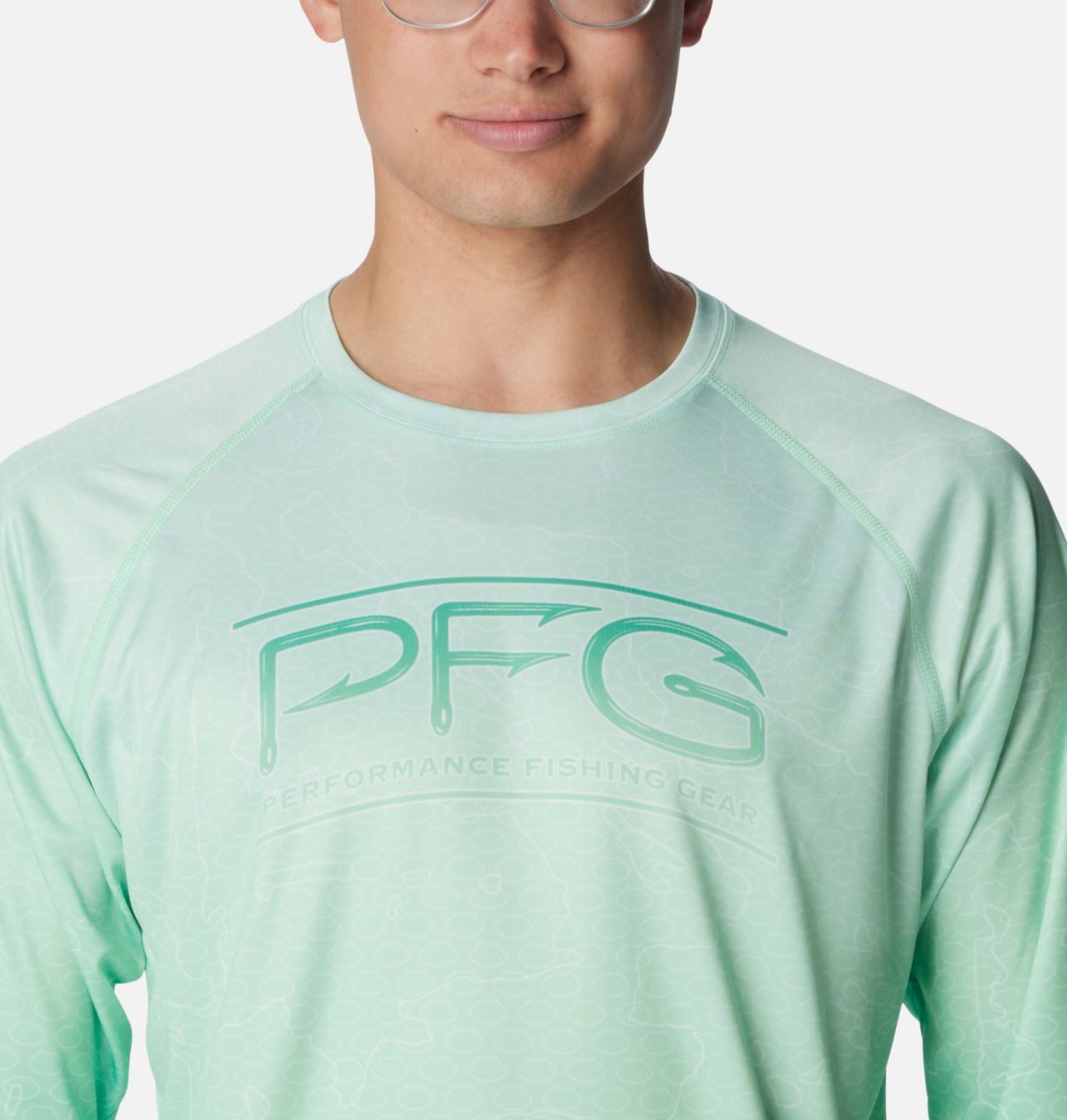 Men's PFG Super Terminal Tackle™ Super Fade Long Sleeve Shirt 4