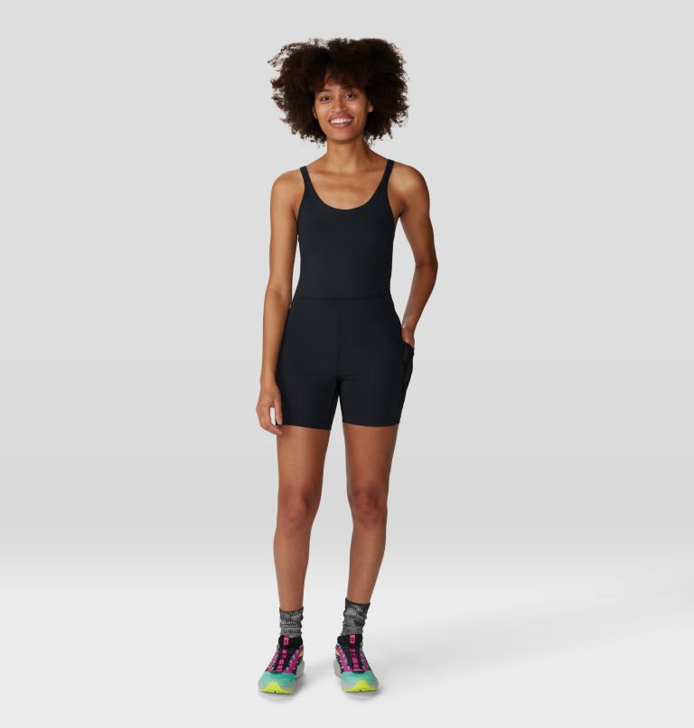 Women's Yuba Trail Onesie, Color: Black, image 1