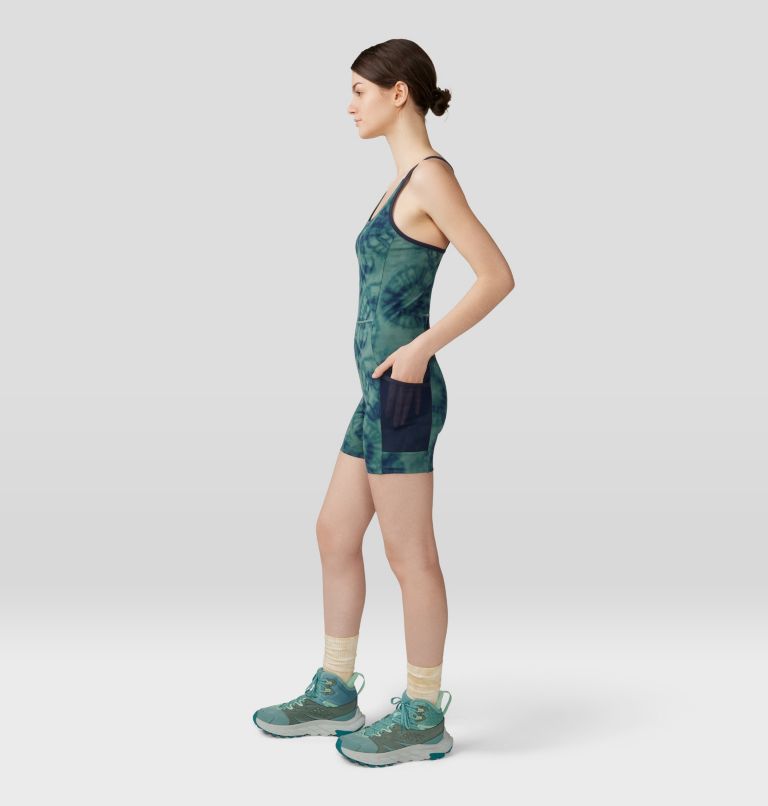 Yuba Trail  Onesie | 355 | XS | R, Color: Blue Pine Spore Dye Print, image 3