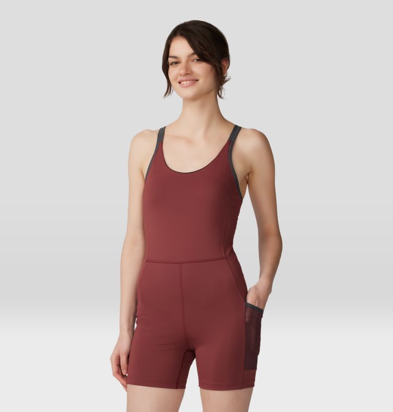 Women's Yuba Trail Onesie, Color: Pluot, image 8