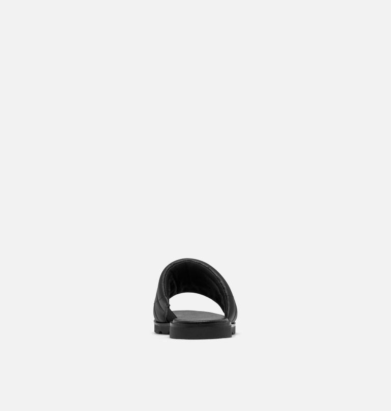 ELLA III Slide Women's Flat Sandal, Color: Black, Black, image 3