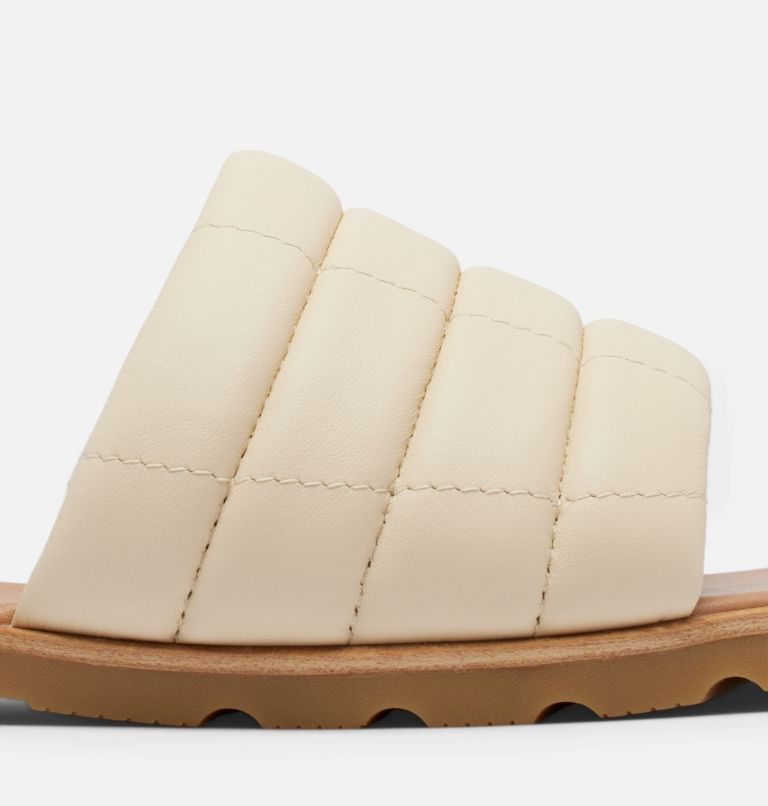 ELLA III Slide Women's Flat Sandal, Color: Honey White, Gum, image 9