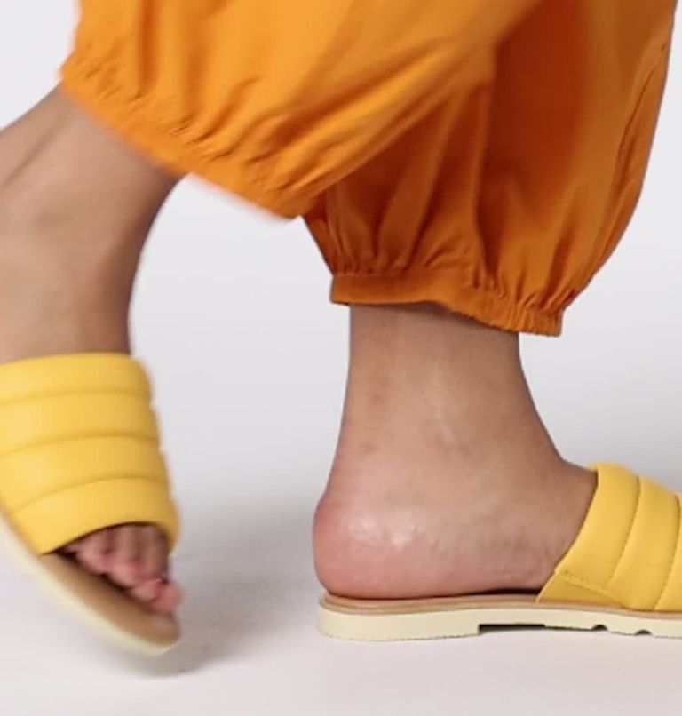ELLA� III SLIDE | 756 | 10, Color: Yellow Ray, Honey White