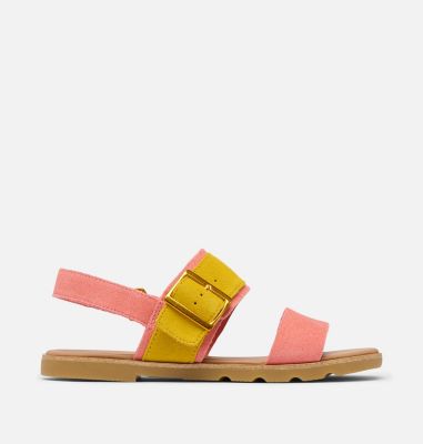 Women's Ella III Slingback Flat Sandal, Color: Coral Blossom, Gum 16, image 1