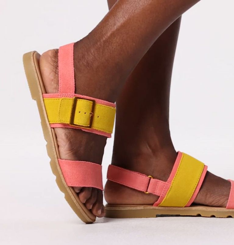 Slingback Plate Ella III Femme, Color: Coral Blossom, Gum 16