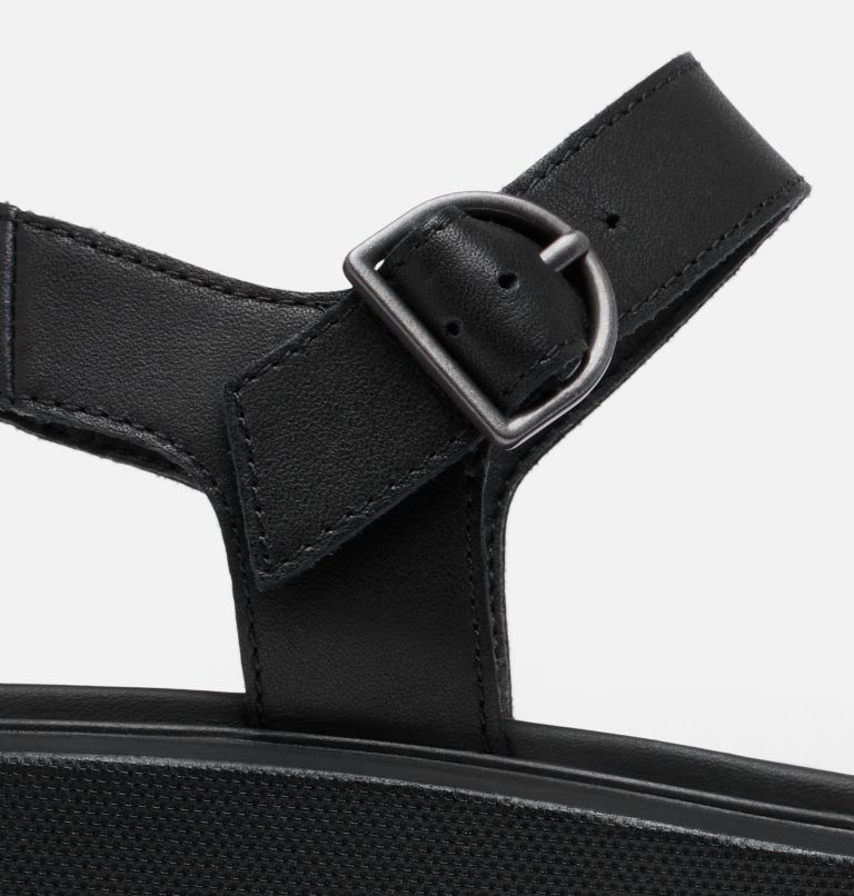 DAYSPRING Ankle Strap Women's Platform Sandal, Color: Black, Black, image 11