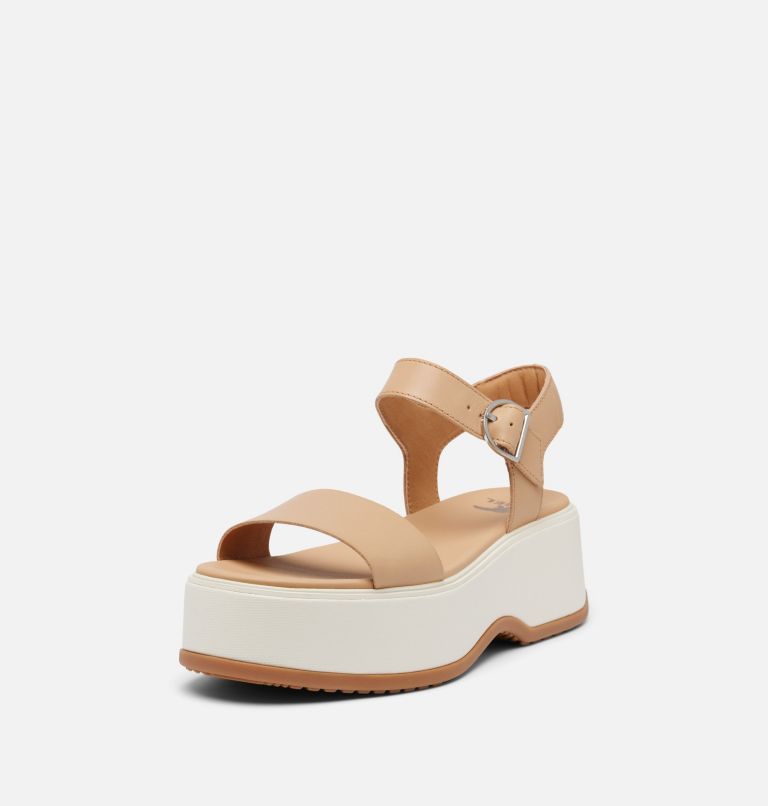 DAYSPRING� ANKLE STRAP SANDAL | 246 | 8.5, Color: Honest Beige, Chalk, image 8
