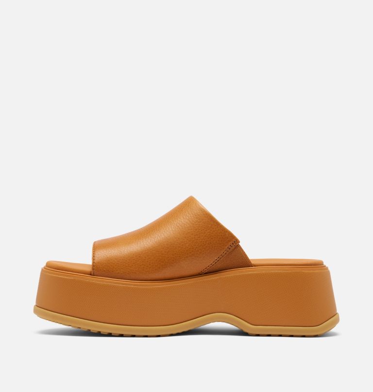 DAYSPRING Slide Women's Platform Sandal, Color: Canyon Gold, Gum 16, image 4