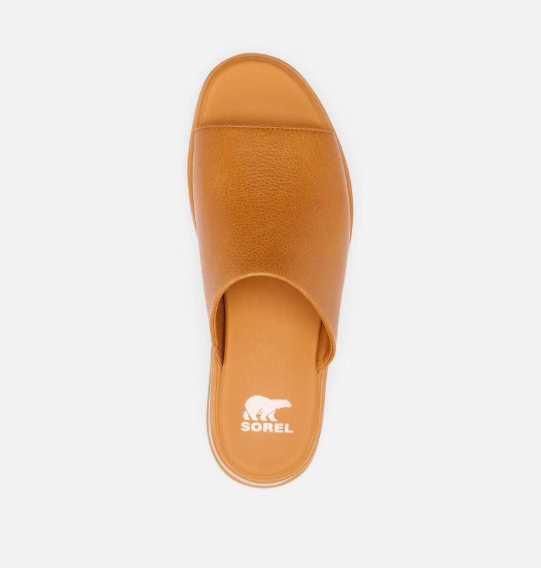 DAYSPRING Slide Women's Platform Sandal, Color: Canyon Gold, Gum 16, image 5