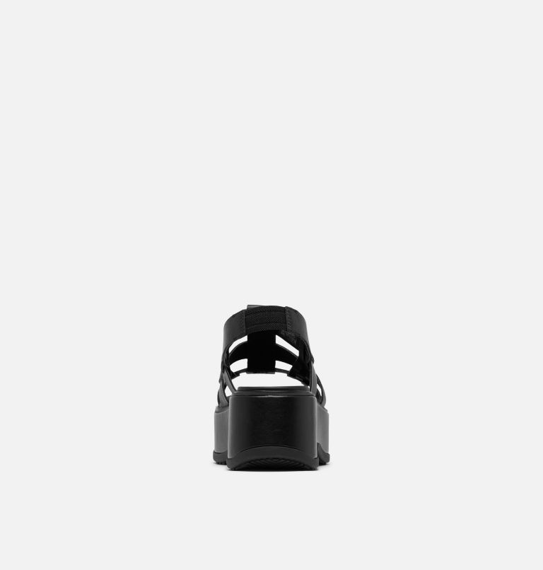 DAYSPRING Slingback Fisherman Women's Platform Sandal, Color: Black, Black, image 3