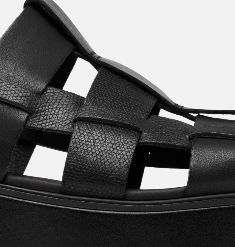 DAYSPRING Slingback Women's Flatform Sandal, Color: Black, Black, image 9