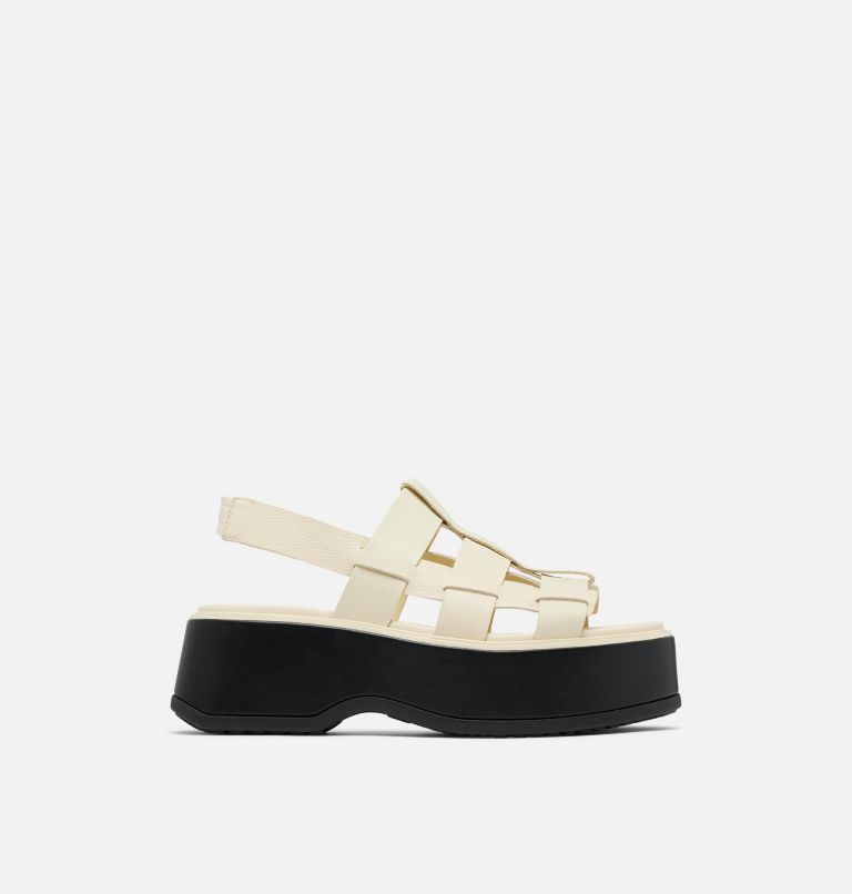 DAYSPRING Slingback Women's Flatform Sandal, Color: Honey White, Black, image 1