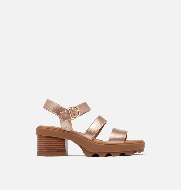 Brown platform heel clearance sandals