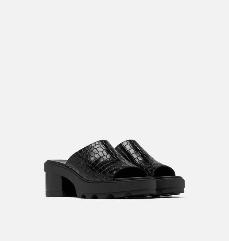 JOANIE Heel Slide Women's Sandal, Color: Black, Black, image 2
