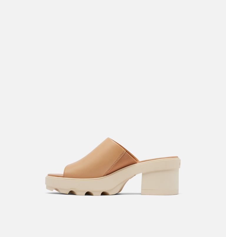 Sandales À Talon À Enfiler JOANIE Pour Femmes, Color: Honest Beige, Bleached Ceramic, image 4