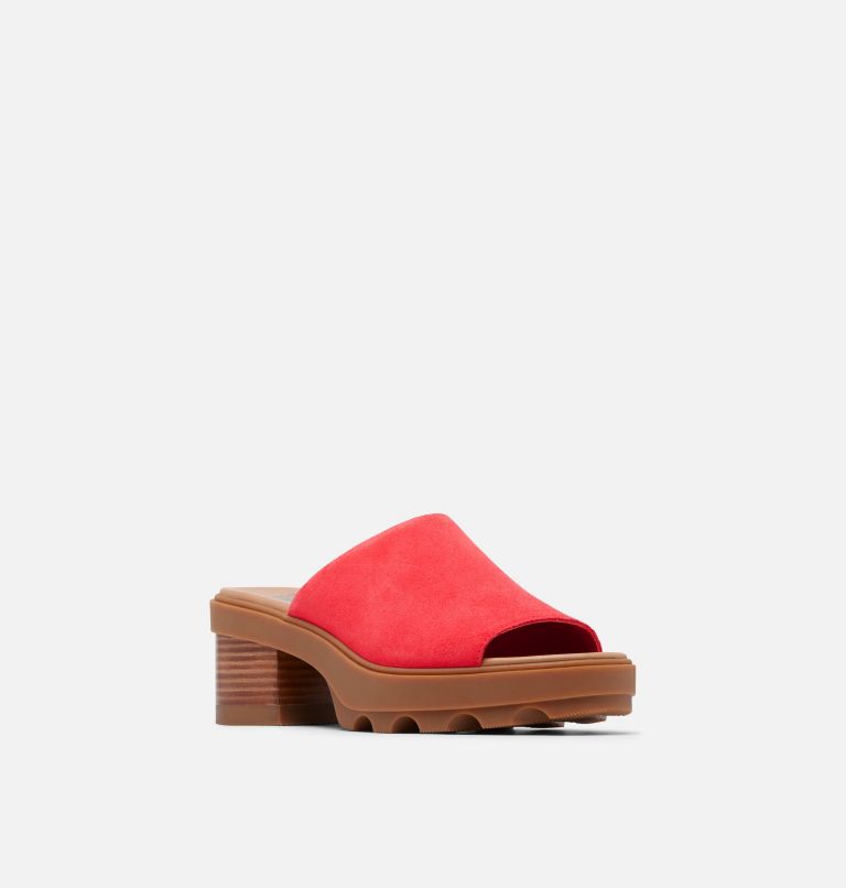 JOANIE Heel Slide Women's Sandal, Color: Red Glo, Gum 2, image 7