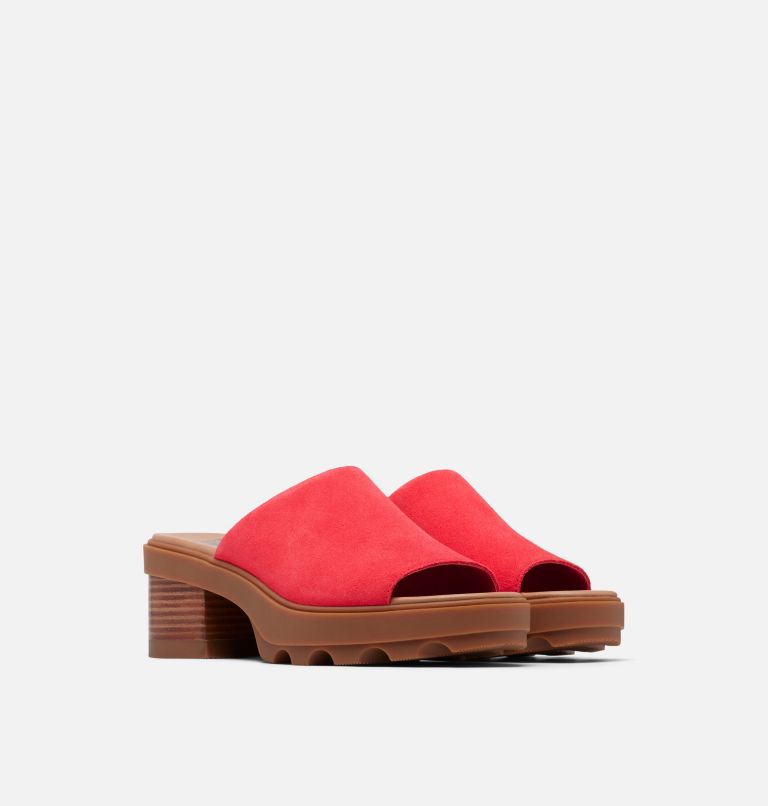 JOANIE Heel Slide Women's Sandal, Color: Red Glo, Gum 2, image 2