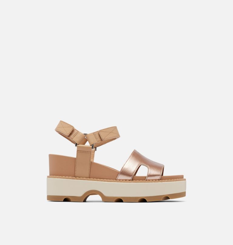 Beige low wedge sandals hotsell