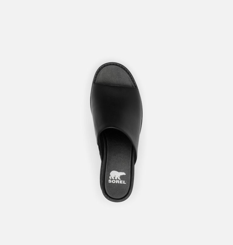 Thumbnail: JOANIE IV Slide Women's Wedge Sandal, Color: Black, Sea Salt, image 5