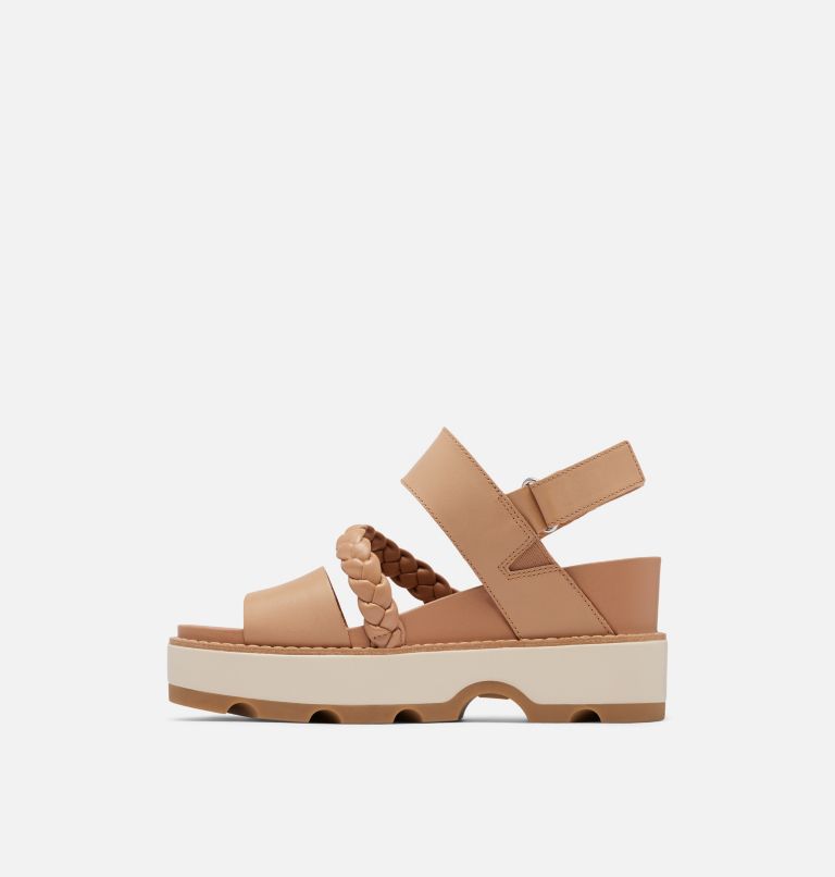 JOANIE� IV SLINGBACK WEDGE | 246 | 7, Color: Honest Beige, Bleached Ceramic, image 4