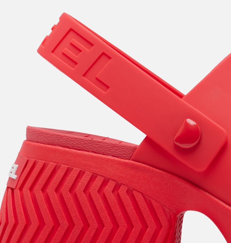 ONA� STREETWORKS CLOG HEEL | 617 | 5, Color: Red Glo, Sea Salt, image 9