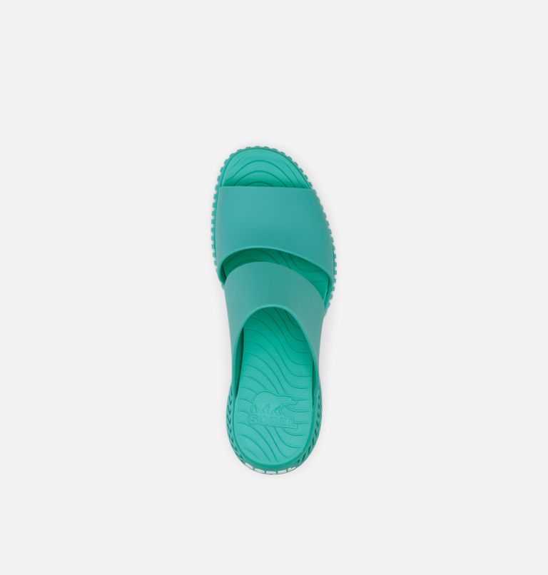 Thumbnail: ONA Streetworks Slide Women's Heel Sandal, Color: Miami, Sea Salt, image 5