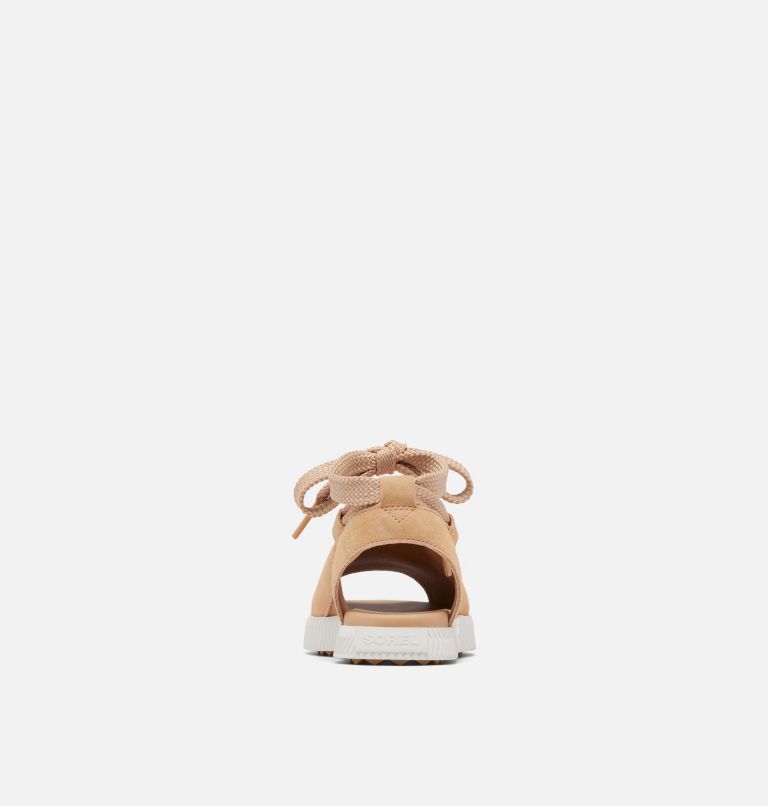 ONA� STREETWORKS DRILLE FLAT SANDAL | 246 | 10, Color: Honest Beige, Sea Salt, image 3