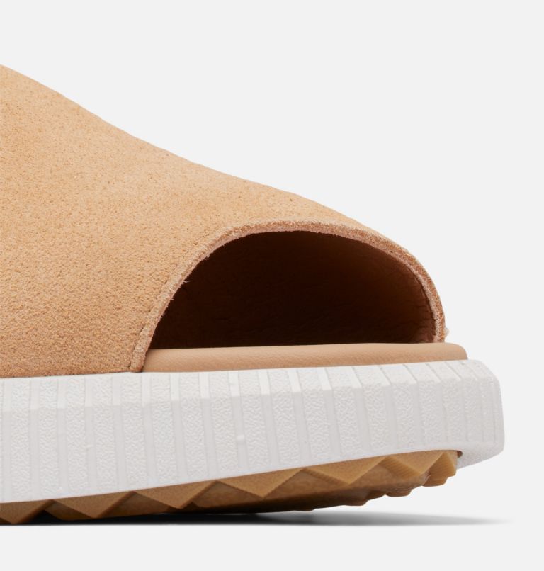 ONA� STREETWORKS DRILLE FLAT SANDAL | 246 | 10, Color: Honest Beige, Sea Salt, image 9