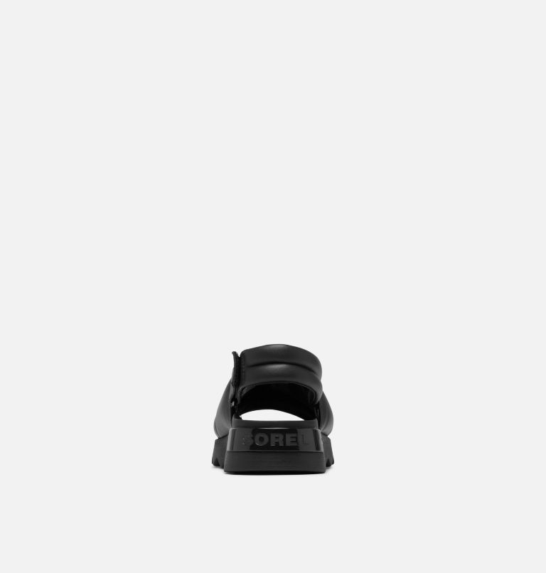 Thumbnail: Viibe Slingback flache Puffy Sandale für Frauen, Color: Black, Black, image 3