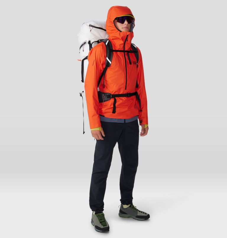 Men's Premonition UL Anorak, Color: State Orange, image 13
