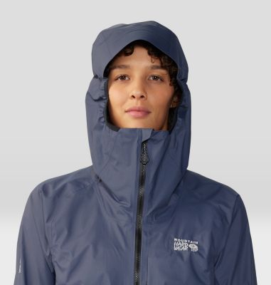 Women's Premonition UL Anorak, Color: Blue Slate, image 4