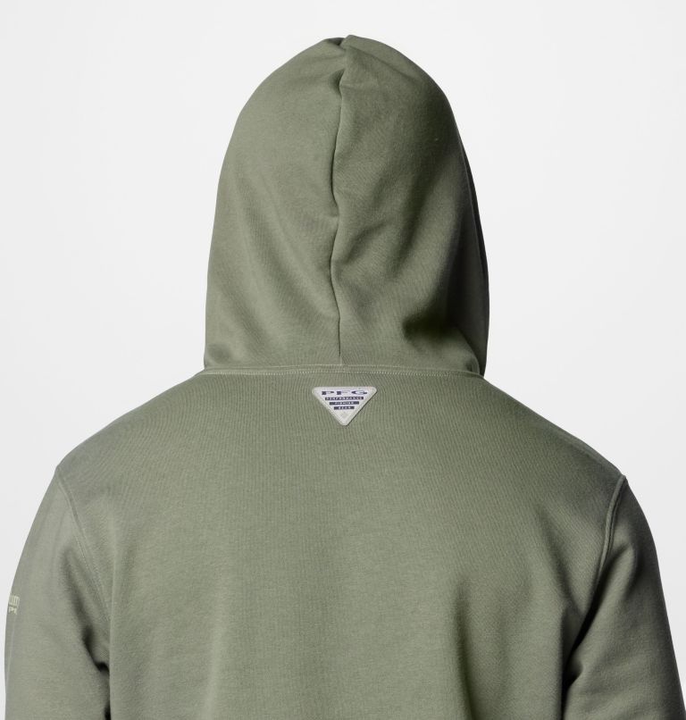 Chandail à capuchon avec imprimé de saison PFG pour hommes, Color: Cypress, Line Time Tuna, image 6