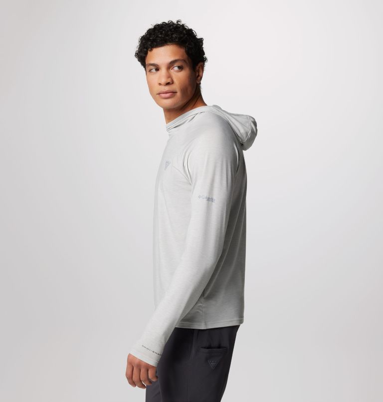 Chandail à capuchon PFG Uncharted pour homme, Color: Cool Grey Heather, image 4